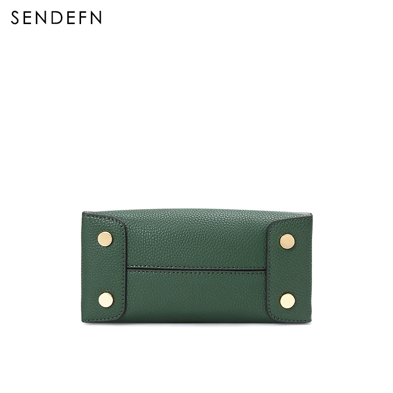 Сумка SENDEFN женская Классическая из спилка на молнии|leather handbags|fashion handbaghandbags fashion |