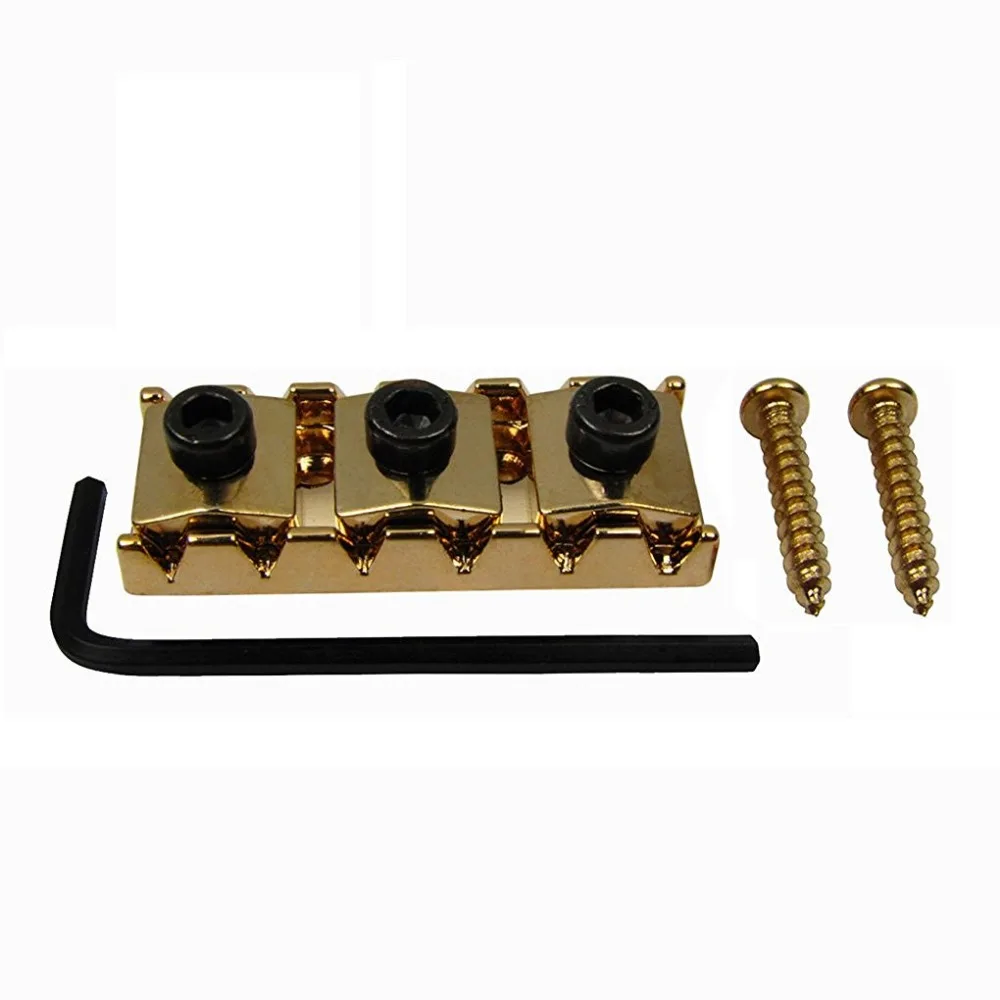 String Lock Adjustable Locking Nut for Electric Guitar with Wrench