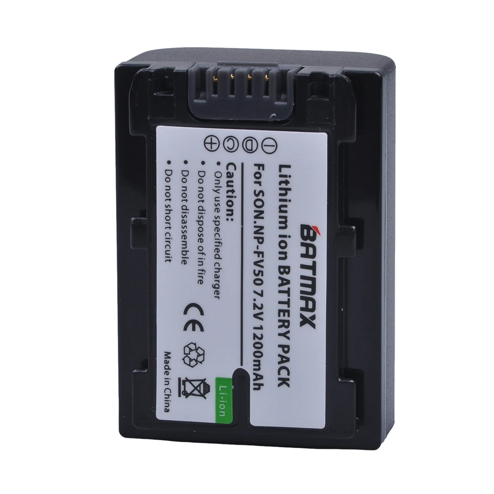 Аккумулятор NP FV50 для камеры SONY 1 шт. HDR CX390 290E PJ510 820E 790E 660E XR260 CX700E PJ50E 30E SR68 CX180E