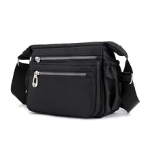 BOBO, женские сумки-мессенджеры, водонепроницаемые, нейлоновые, дамские сумки, много карманов, одноцветные, Хобо, повседневные сумки на плечо, женские сумки через плечо