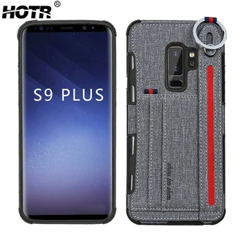 

S10 Lanyard cord Card Pocket Back Case for Samsung Galaxy s8 S9 S10 plus Back Protect Case for Samsung Galaxy Note 8 Note 9 S10e