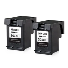 2 шт. 301XL картридж черный Замена для HP 301 XL CH563EE для Deskjet 1000 1050 2000 2050 2510 3000 3050 3052 3054