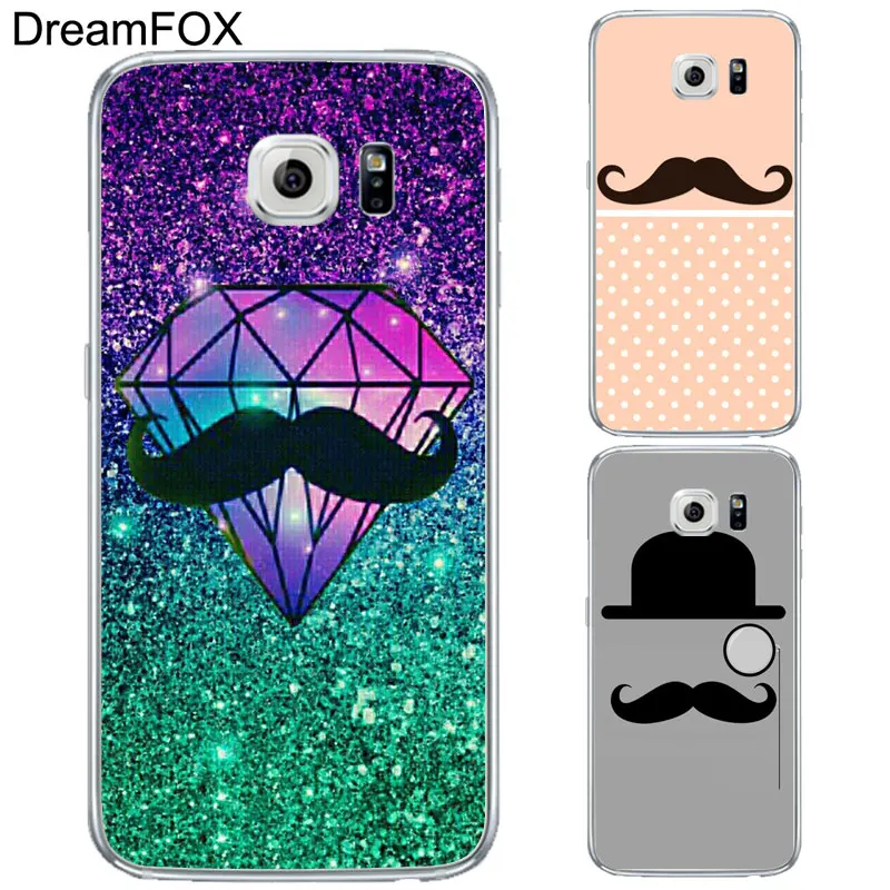 DREAMFOX L176 забавная борода Мягкий ТПУ силиконовый чехол для samsung Galaxy S5 S6 S7 S8 S9 S10 S11 5G