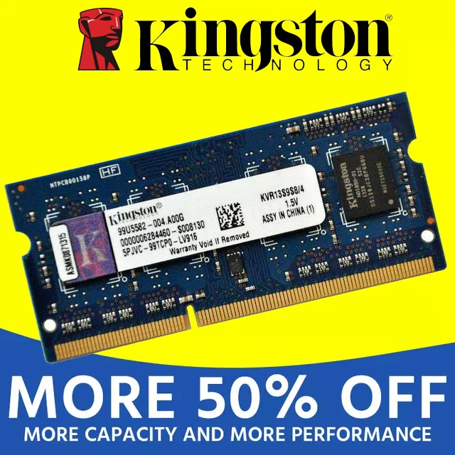 Kingston ноутбук Оперативная память DDR2 800 667 МГц PC2-5300S pc2 5300 DDR3 1333 1600Mhz 1 ГБ 1G 2G B 2G 4GB 4G(2 шт* 2G B) PC3 10600