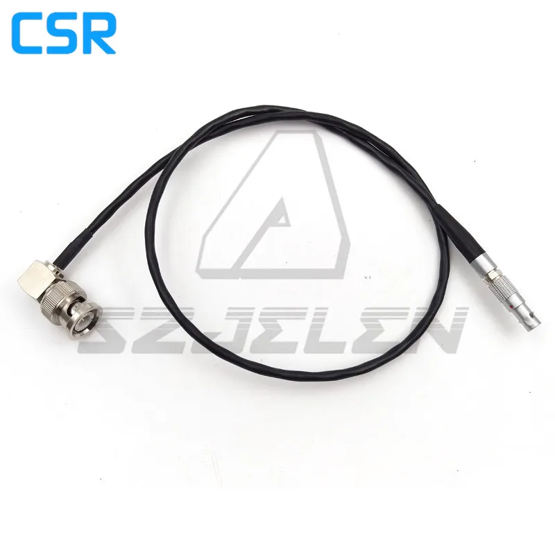 BNC plug to 00b 4-pin plugs time code input adapter cable for RED camera eipc50cm