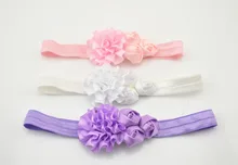 Fashion Beautiful Children Flower Hair Band Baby Cute Hair Hoop Boutique Rose Head Band Girls Hair Accessories