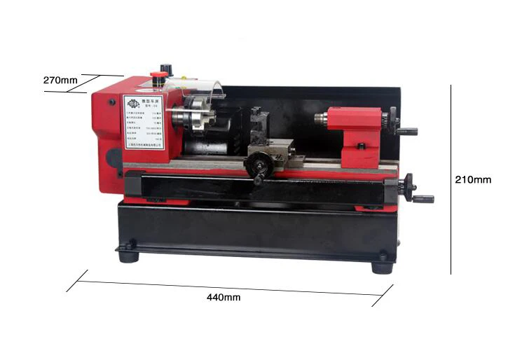 SIEG C0-125-220V мини металлообрабатывающее оборудование металлический токарный станок с 3 КУЛАЧКОВЫМ патроном