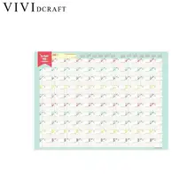 New Superdeal 100 Day Countdown Calendar Learning Schedule Periodic Planner Table Gift For Kids Study Planning Learning Supplies