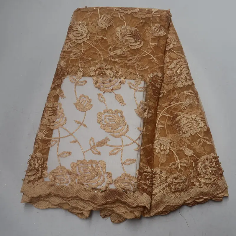 

BlackWin 2019 High Quality frenchTull lace African Lace Fabric Embroidered French Nigerian Lace Fabrics Material for women -J5