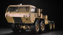 HG 1/12 RC Military Truck Metal 8*8 Chassis P802 W/ Motor ESC Radio System LED Lighting Sounds System