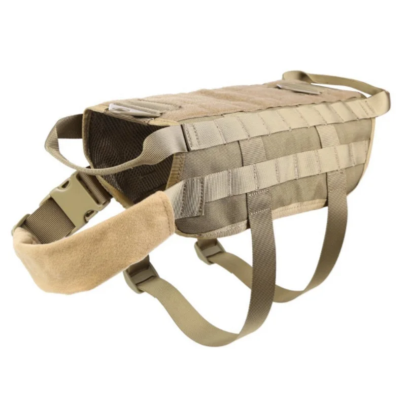 Тактический Жилет для собак Harnes s M ilitary Molle камуфляжная шлейка маленьких средних и