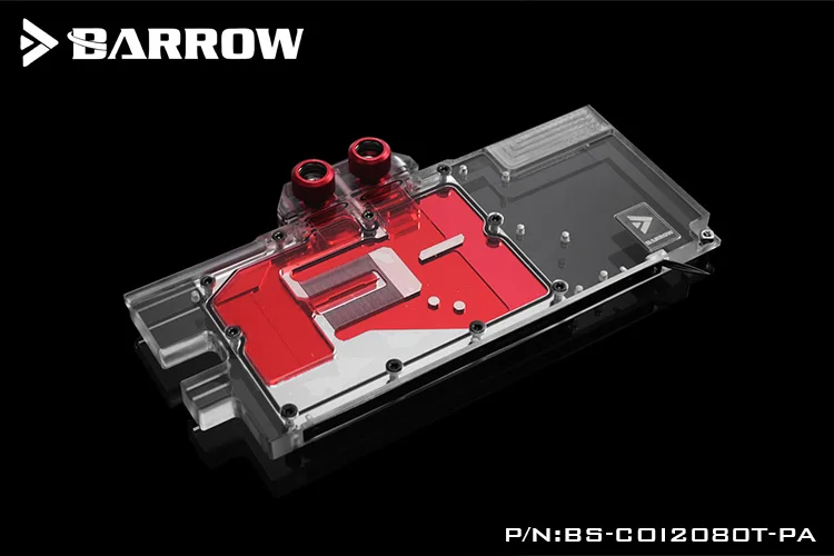 Barrow полное покрытие GPU водяной блок для красочной iGame RTX 2070 2080 Ti Vulcan X OC Aurora
