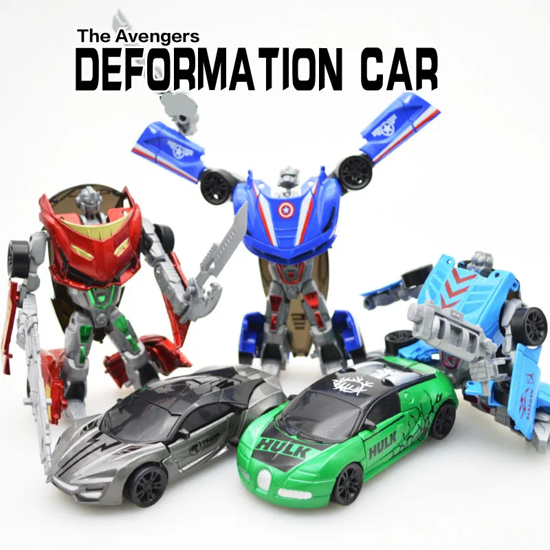 Kitoz 1:43 Averger Hero трансформирует литье под давлением сплава автомобиля Масштаб