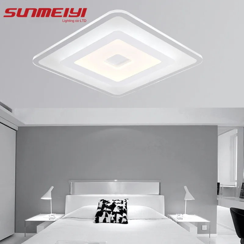 

Modern led ceiling lights bedroom ceiling lighting square corridor ceiling lamp kitchen fixture living room macaron led lights