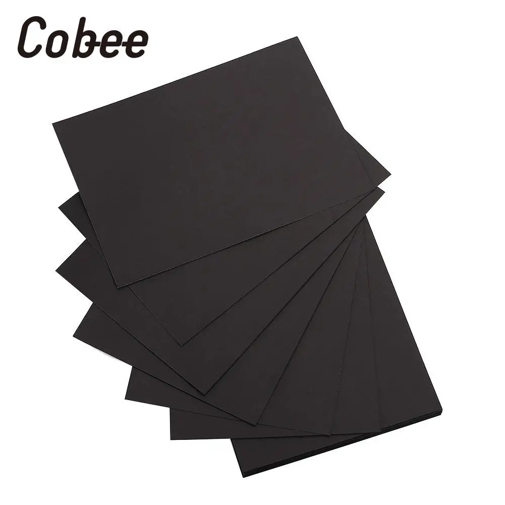 

50pcs Heavy Cardboard A4 Paperboard Packing Heavyweight Paper 160gsm/200gsm Black