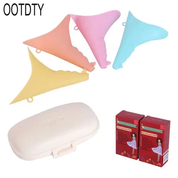 

Multifunctional Female Urinal Outdoor Travel Emergency Portable Standing Silicone Urinal Storage Box