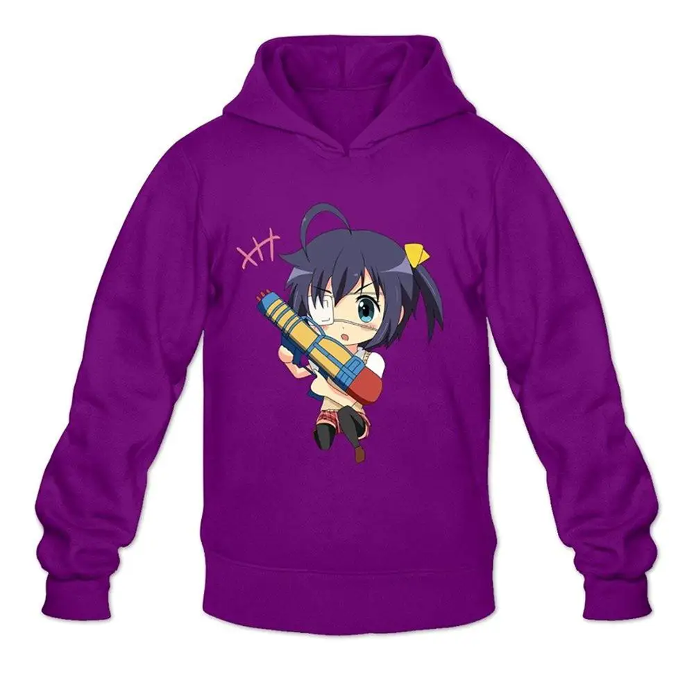 Хлопок Chibi Chuunibyou Демо Га Shitai Толстовки Для Взрослых Современные Толстовки|hoodie