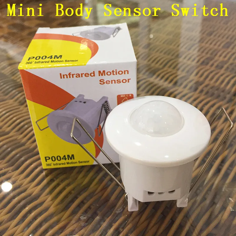 AC 110-240V 360 Degree Mini Adjustable pir motion sensor module PIR Infrared Body Motion Sensor Detector Lamp Light Switch GS08M (5)