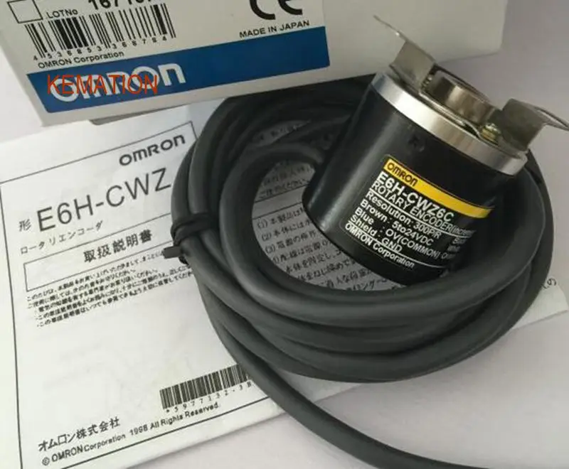 

E6H-CWZ3X 300P/R OMR Incremental Encoder Hollow-shaft 300PPR E6HCWZ3X Line-driver Output 5 to 12 VDC