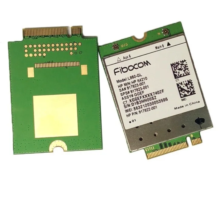 4G WWAN карта для HP probook 430 440 450 G5 Fibocom L850 GL LT4210 M.2 Φ/WCDMA cat9 беспроводной модуль|Сетевые