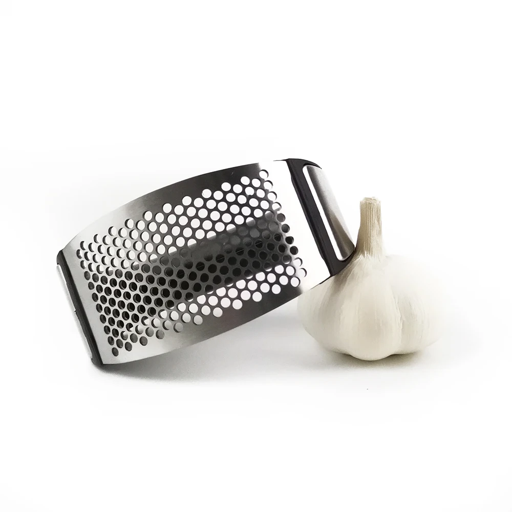 1pcs Stainless Steel Garlic Presses Manual Garlic Mincer Chopping