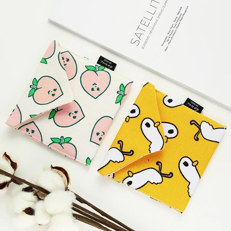 المرأة فتاة القطن صغيرة التجميل تخزين حقائب المنظم السفر حالة كيس التخزين محفظة Nesesser الطلاب أكياس المناديل الصحية المرأة فتاة القطن صغيرة التجميل تخزين حقائب المنظم السفر حالة كيس التخزين محفظة Nesesser الطلاب أكياس المناديل الصحية