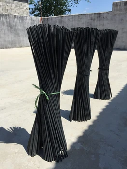 

100pcs archery pure carbon shaft id6.2mm OEM pure carbon fiber shaft spine 350-1000 customized shaft for arrow DIY