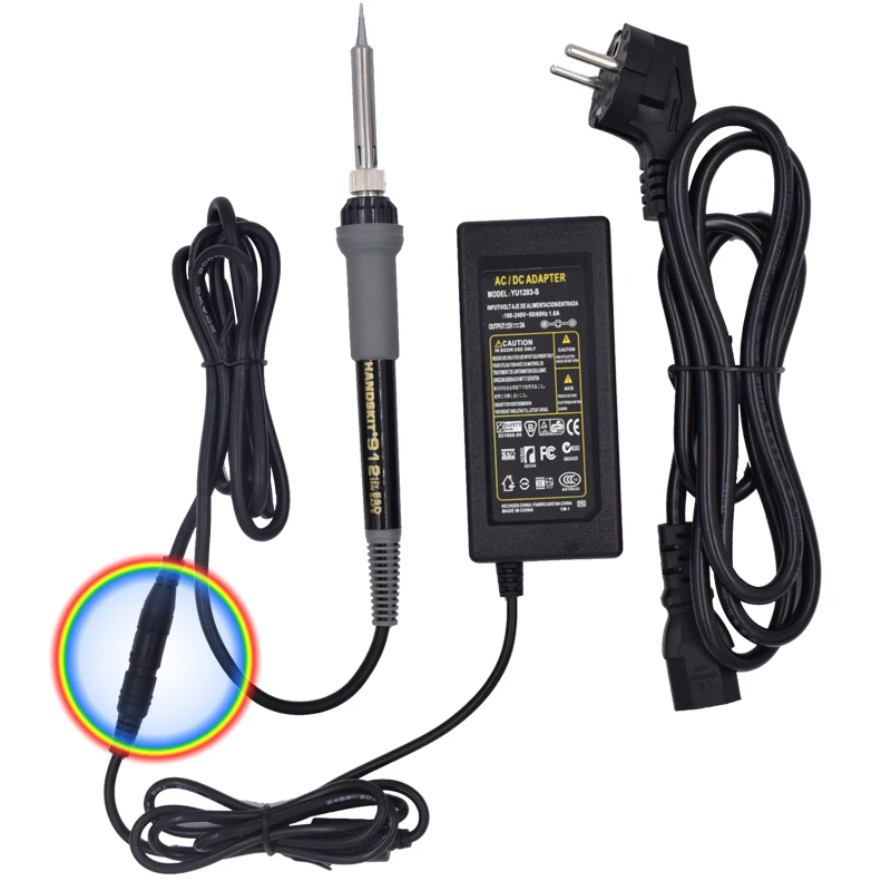 12V 35W AC Электрический паяльник внутренний тепловой сварочный автомобильный