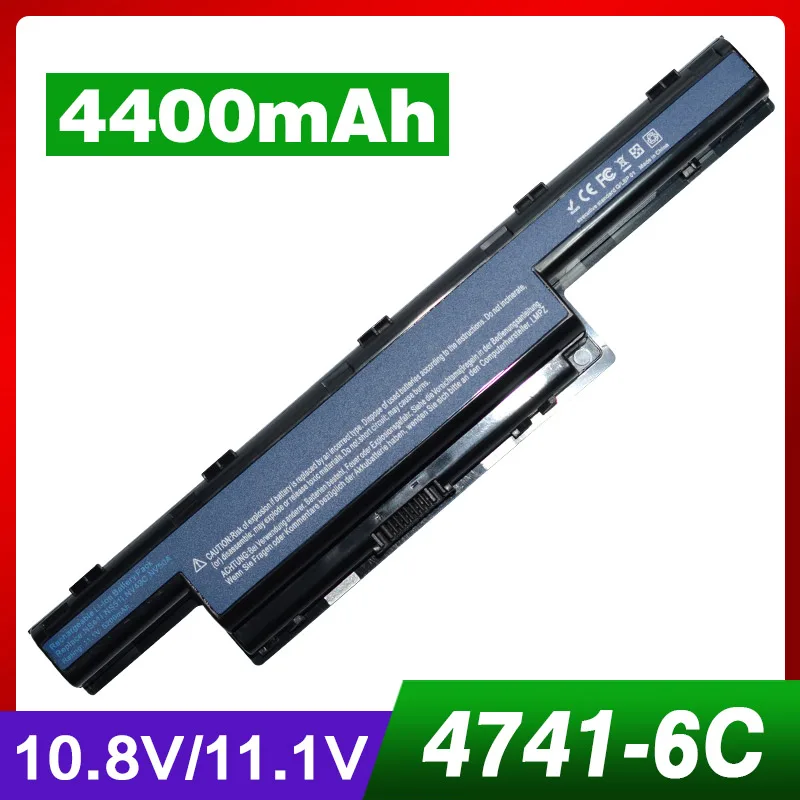 

4400mah laptop battery For Acer AS10D31 AS10D3E AS10G3E 4741G 4741 AS10D41 AS10D51 AS10D61 AS10D71 AS10D81 AS10D73 AS10D75
