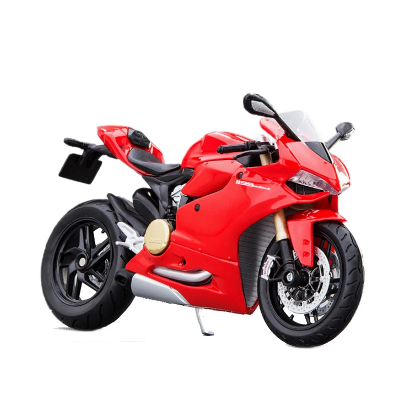 MAISTO модель мотоцикла Ducati 1199 красный 1:12 Масштаб мотоцикл литой металлический велосипед миниатюрная гоночная игрушка для коллекции подарков