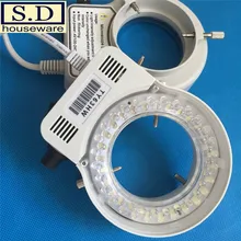LED Ring Light Adjustable Brightness White Lighting Inner Diameter 60mm Microscope Light Source Machine Vision Detection light detection and ranging using nir 810 nm laser source
