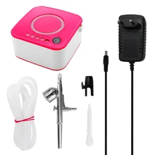 Переносной спрей дозатор воздуха компрессорная установка для макияжа художественная живопись ремесло торт Спрей модель красивый аэрограф наборы