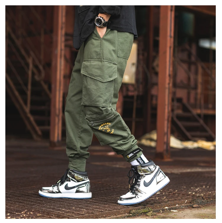 Moda Clássico Verão Homme Sweatpants Hip Hop