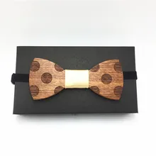 Модный свадебный деревянный лук галстук набор запонок мужской костюм Papillon Corbatas галстук gravata Pajaritas Hombre галстук-бабочка enfant NS53