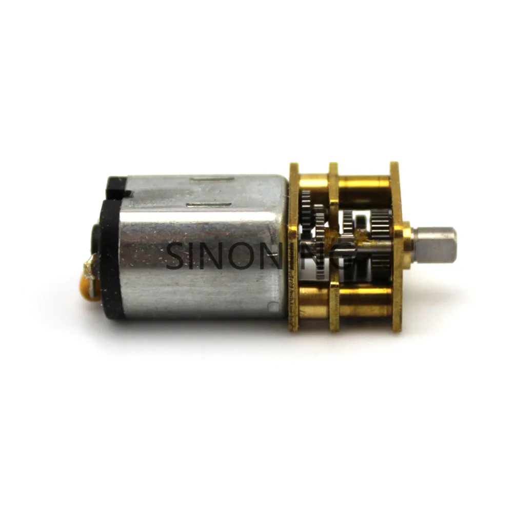 

2PC N20 micro reducer motor 6V DC short shaft reducer motor metal gear