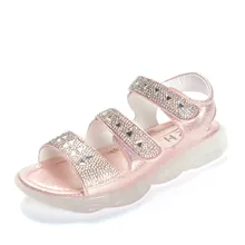 DIMI 2019 Summer Style Children Girl Sandals Fashion Shiny Rhinestone Princess Sandals Kids Cartoon Transparent Flat Beach Shoes DIMI 2019 Summer Style Children Girl Sandals Fashion Shiny Rhinestone Princess Sandals Kids Cartoon Transparent Flat Beach Shoes