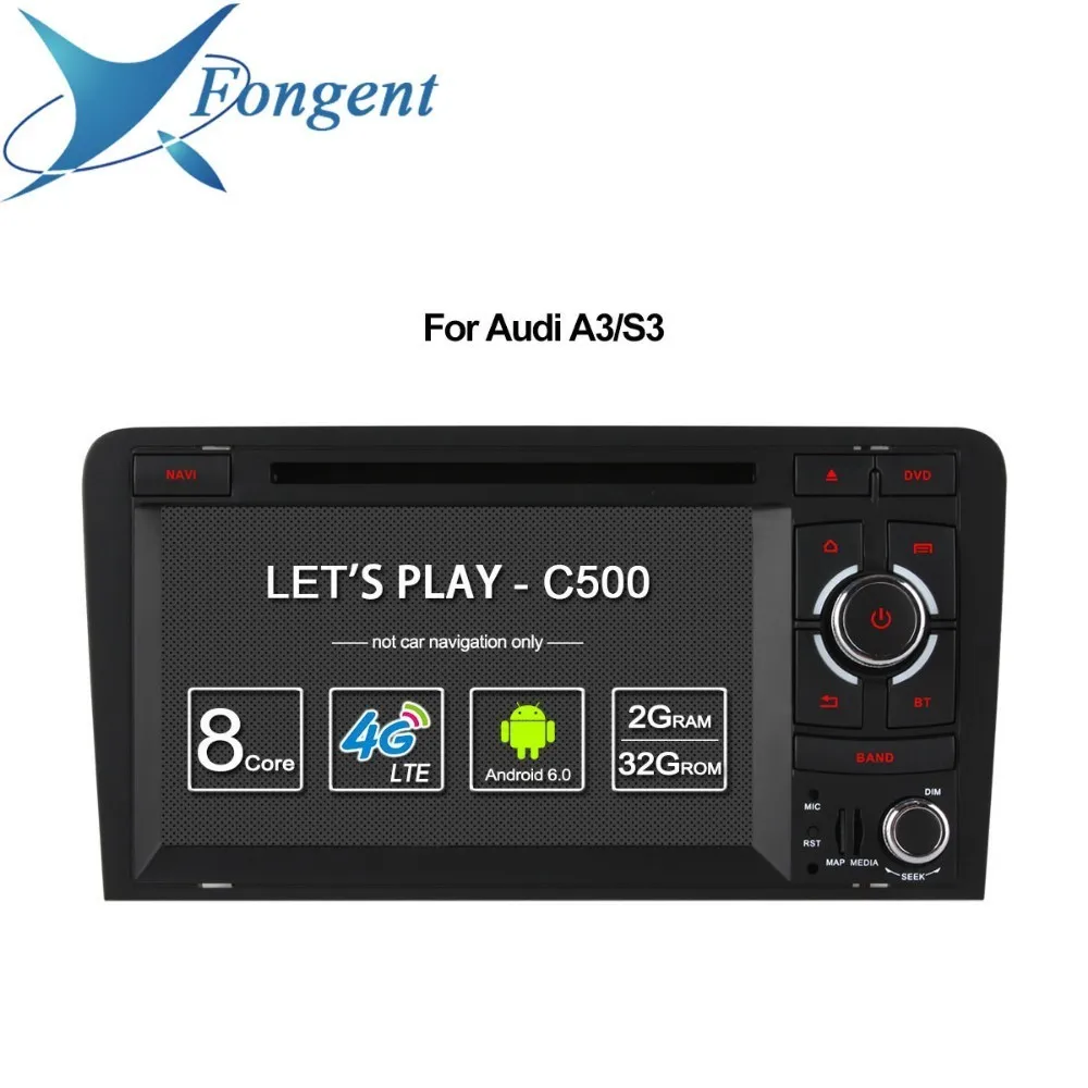 

For Audi A3 S3 2004 2005 2006 2007 2008 2009 2010 2011 Car Intelligent Multimedia Player Auto Radio DVD GPS Navigator Android PC