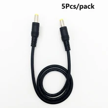 5 шт. DC 5.5 2.1 18awg мужчинами Мощность расширения кабель Разъем для светодиодные полосы/IP Камера /Питание/AC/DC адаптер