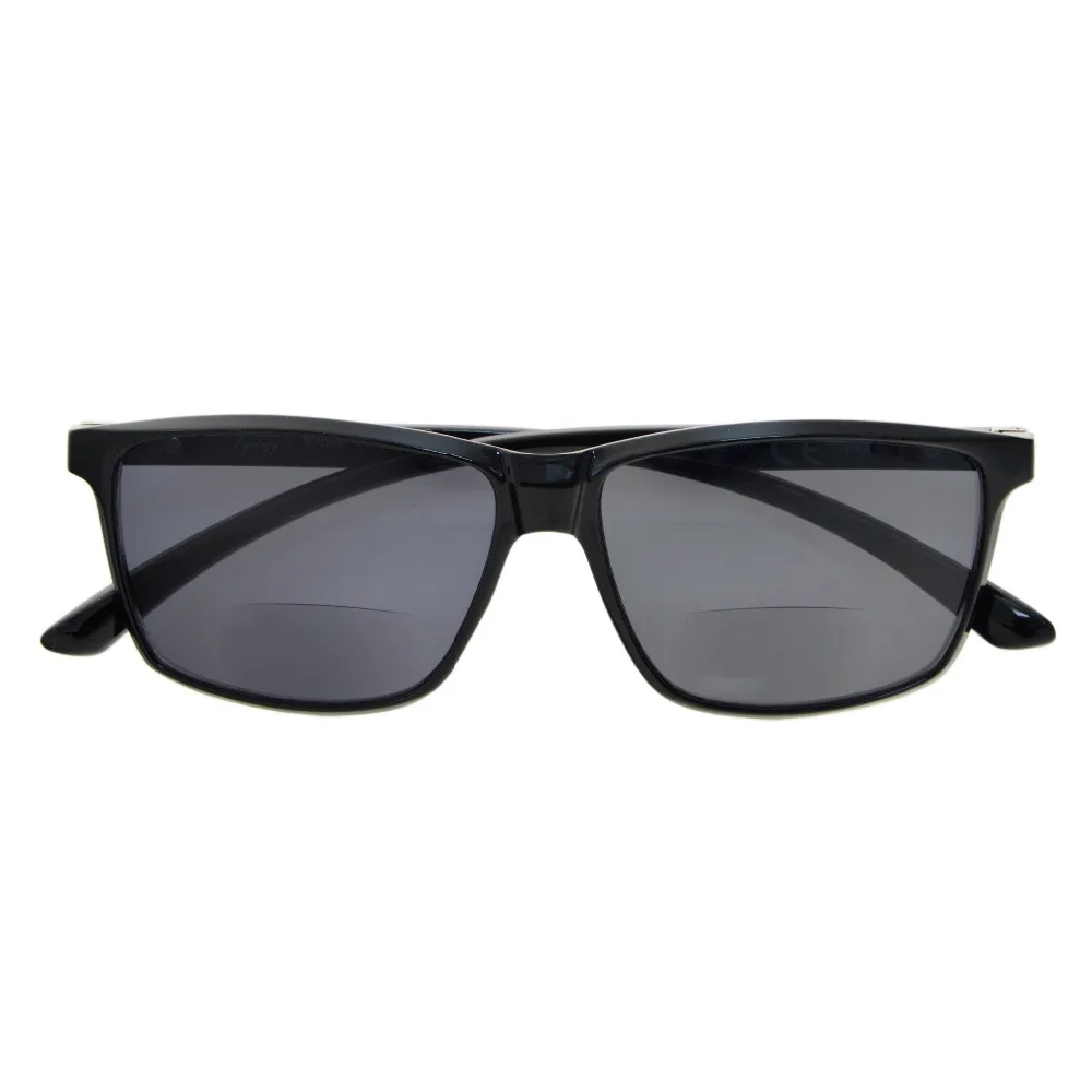 S032 бифокальный окуляр бифокальные Солнцезащитные очки с 180 градусов Пружинные петли для мужчин и женщин+ 100/+ 125/+ 150/+ 175/+ 200/+ 225/+ 250/+ 300/