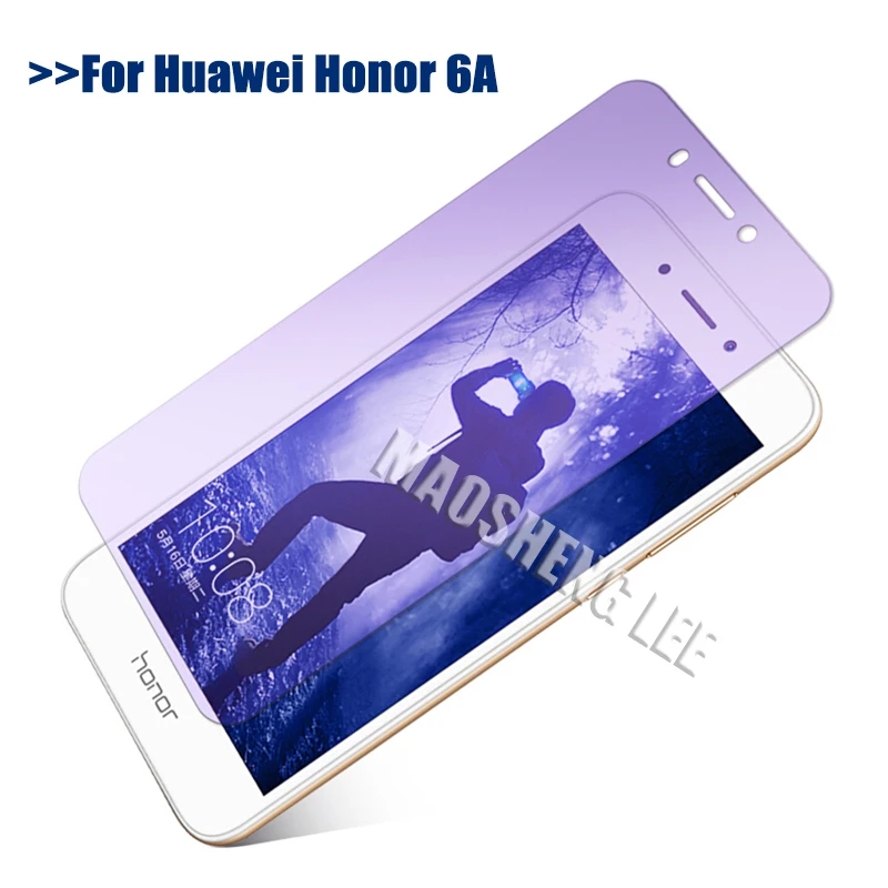 9H 2.5D Tempered Glass For Huawei Honor 6A Screen Protector Anti Blu