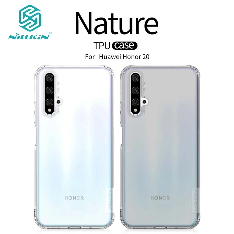 

NILLKIN Soft TPU Transparent Crystal Protective Cover for Huawei Honor 20 / 20 Pro Capa Free Shipping