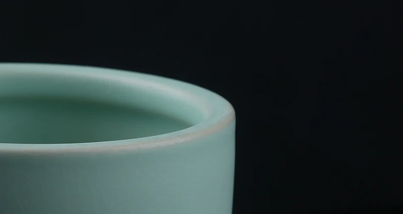 [GRANDNESS] Цзиндэчжэнь Ruyao Китайский Керамика и фарфор чай хранения чесет Jar герметизация TiKuanYin черный чай, пуэр Caddy