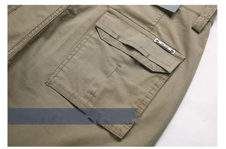 Army Tactical Military Cargo Pants Men SWAT Special Force Combat Pants Casual Thin Multi Pocket Work Cotton Casual Trousers white cargo pants