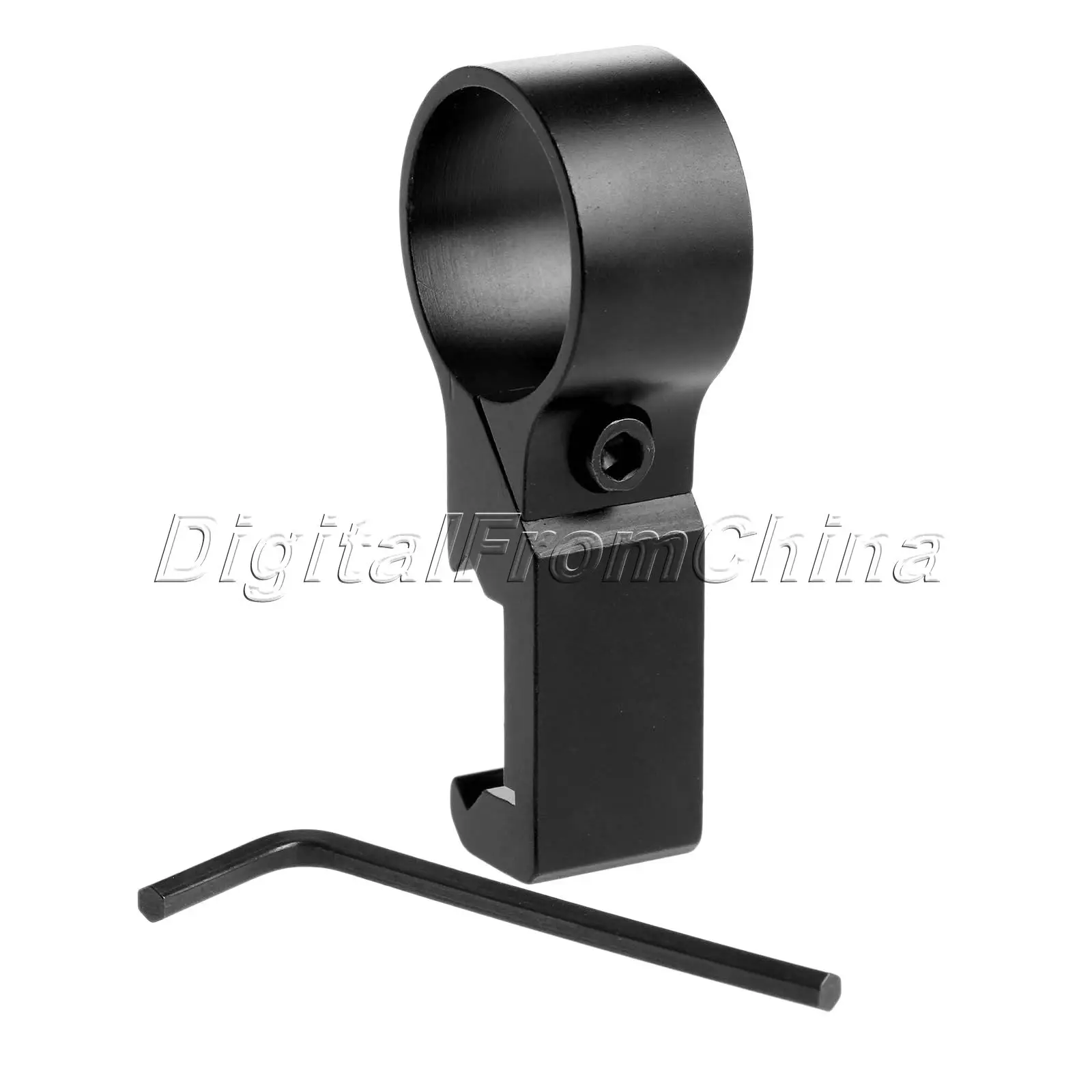 2016 High Quality Rail Mount Scope Mounts 1" Offset Ring Flashlight Light Laser Side Mount 20mm 7/8" Weaver Picatinny Rail Mount