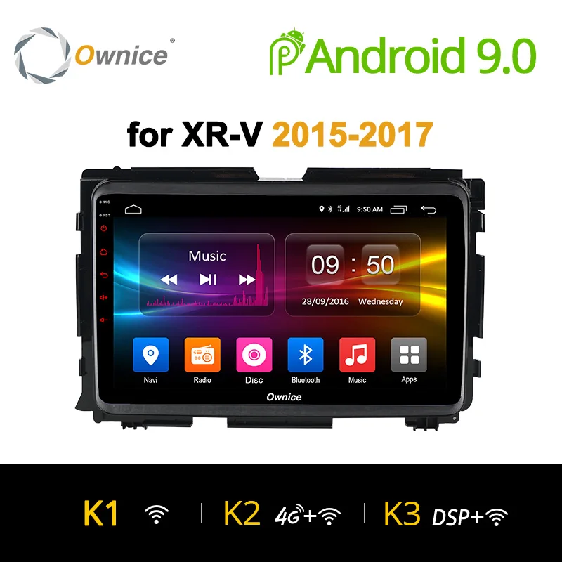 

Ownice K1 K2 K3 Car Radio Multimedia OEM frame car PC android 9.0 octa core Video Player Navigation GPS For XR-V 2015 2016 2017