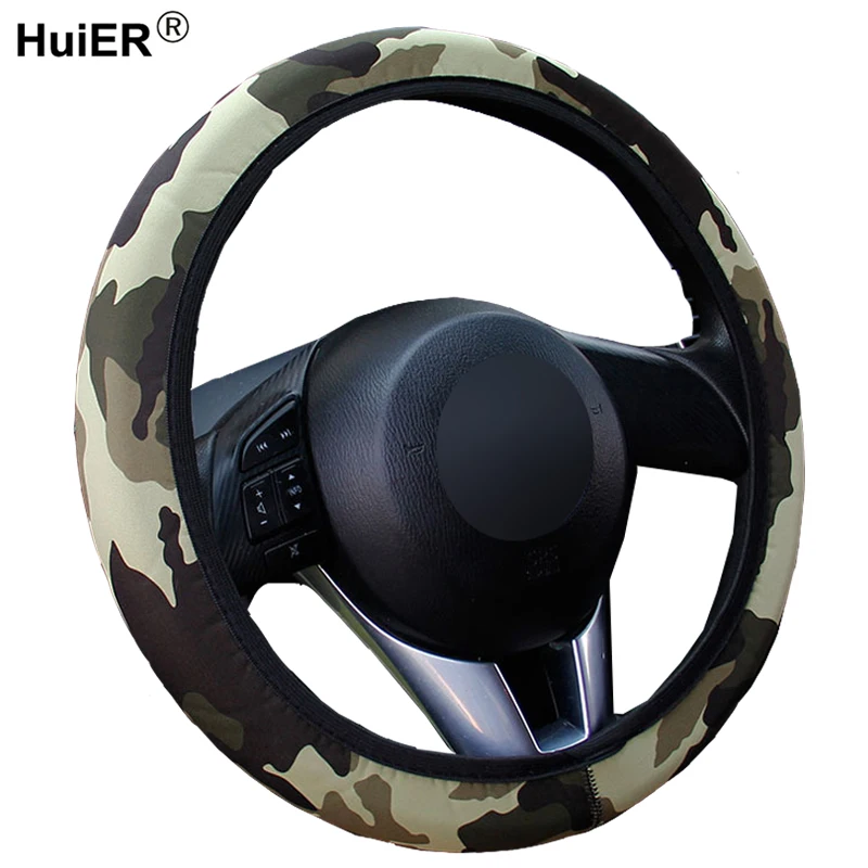 HuiER Universal Car Steering Wheel Cover Steering Cover 4 Seasons Breathable Car Styling Automobile Auto Steering Wheel Cover HuiER Universal Car Steering Wheel Cover Steering Cover 4 Seasons Breathable Car Styling Automobile Auto Steering Wheel Cover