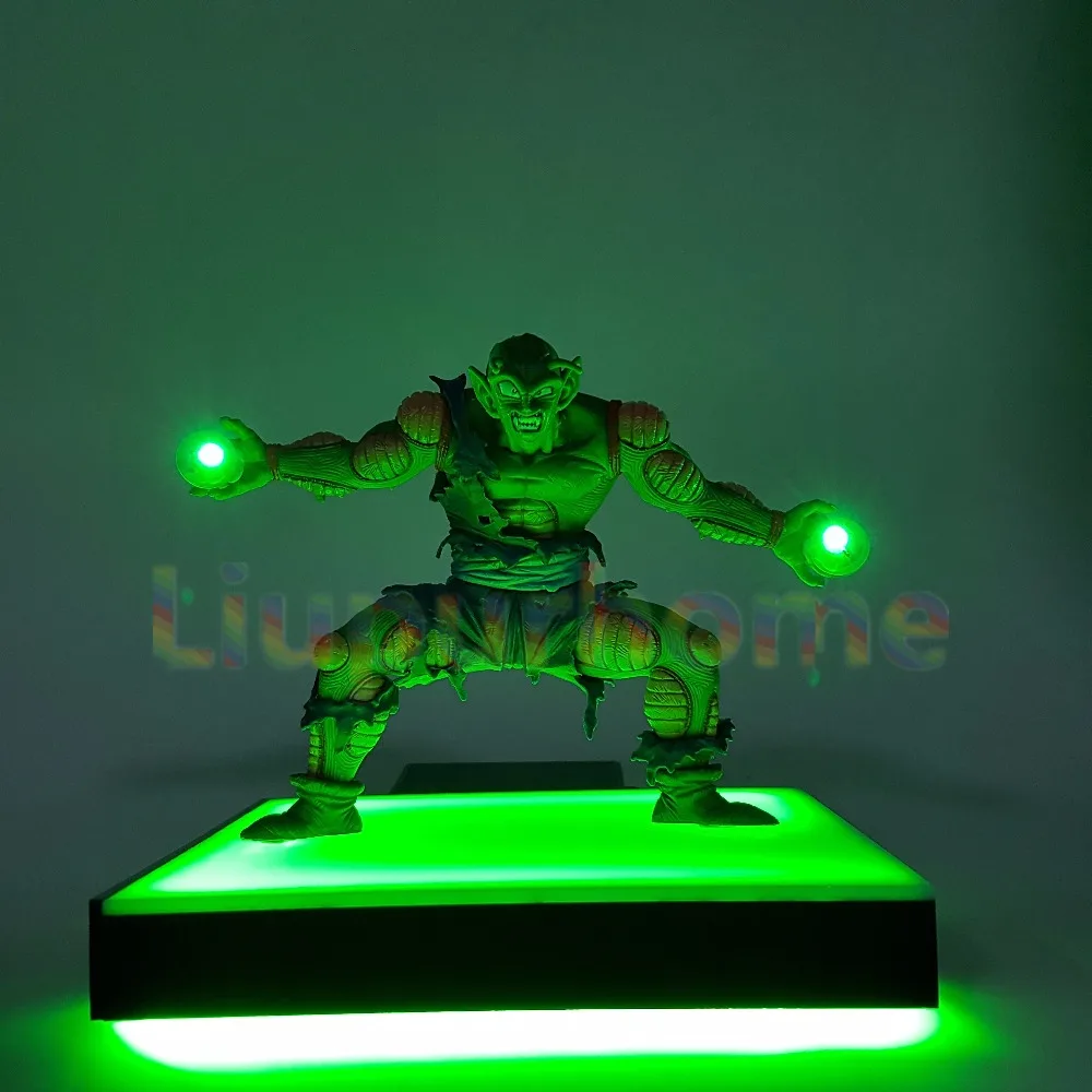 Billig Dragon Ball Z Piccolo Kamehameha Led Licht Basis Anime Dragon Ball Super Goku Super Saiyan Led Lampe Room Decor