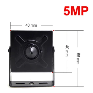 Мини-камера видеонаблюдения, 5 МП, с аудио, Poe, Micro Cctv, для помещений и дома, Onvif