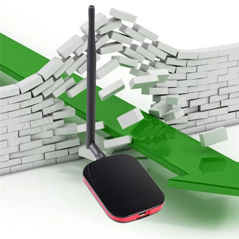 WiFi адаптер 150 Мбит/с Высокая Мощность Скорость N9000 бесплатный интернет беспроводной USB большой диапазон+ Wi fi антенна Wi-fi приемник
