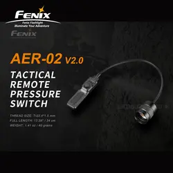 Новое поступление Fenix AER-02 V2.0 дистанционный переключатель давления для тактические фонари